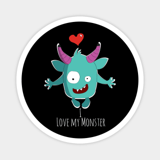 I Love my Monster Magnet